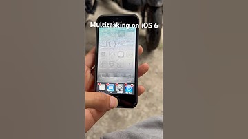 What did iOS 6 multitasking look like? #ios6 #iphone5