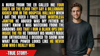 Billionaire Kicked My Janitor Dad In Hospital—I Revealed I'm His Son & The Director Of FBI Black Ops