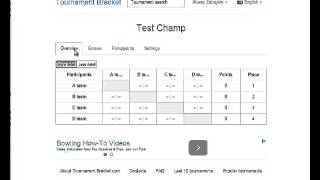 How to make tournament bracket online