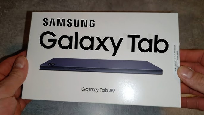 Samsung Galaxy Tab A9  Unboxing and First Impressions 