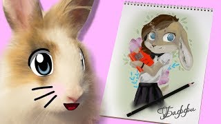 BUFFY MILAFFY AND DRAWINGS FROM SUBSCRIBERS! KIT BABY or Super cat fell in love with Lady Baf