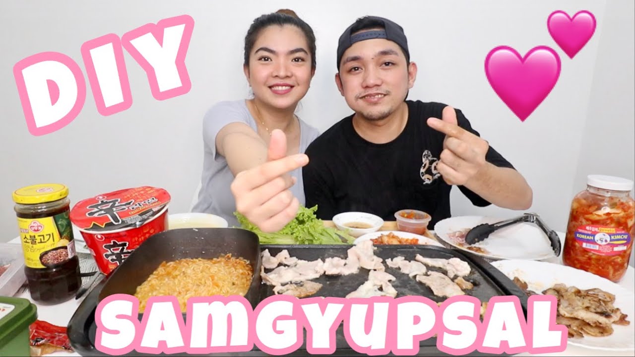 DIY SAMGYUPSAL MUKBANG
