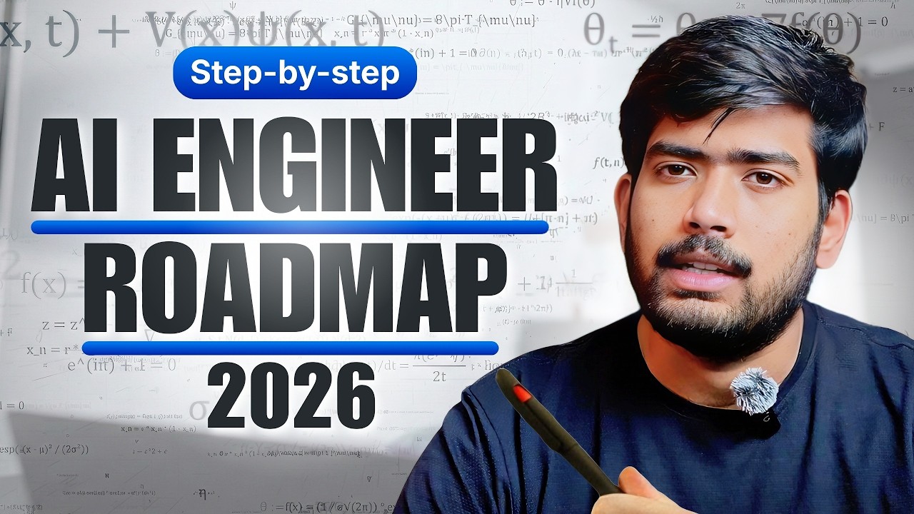 AI Engineer Roadmap 2026 | Step-by-Step Guide to Become an AI Engineer ...