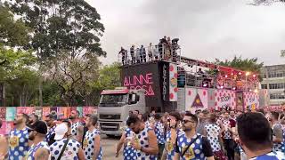 Aline rosa balança coqueiro na micareta São Paulo