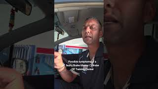Brake master cylinder Diagnosing