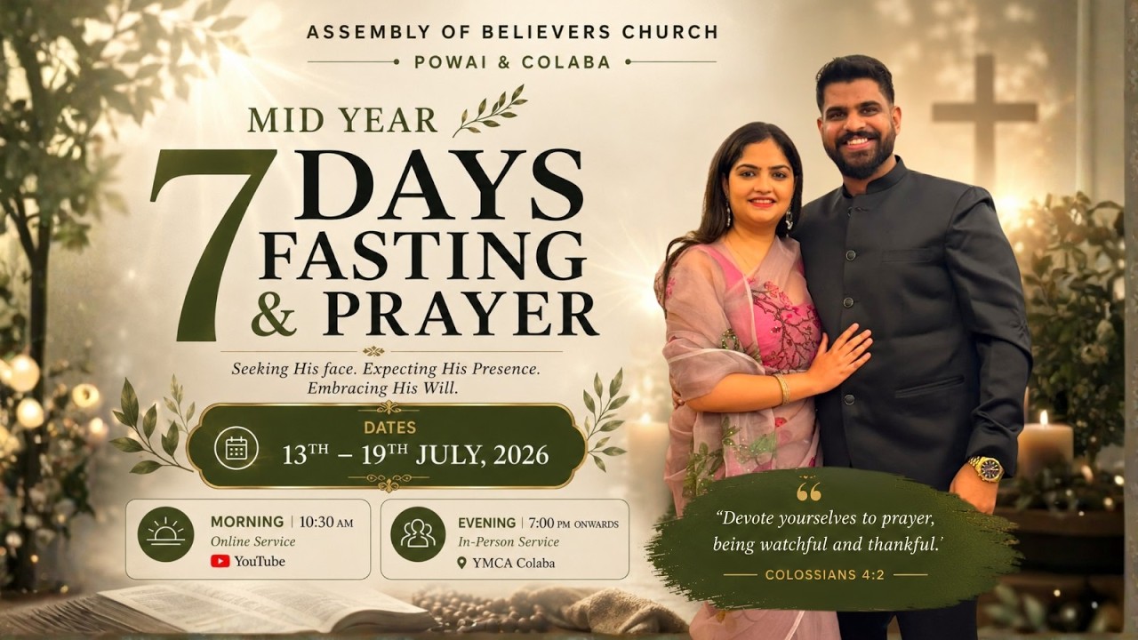 Fasting & Prayer || Day 4 || Morning