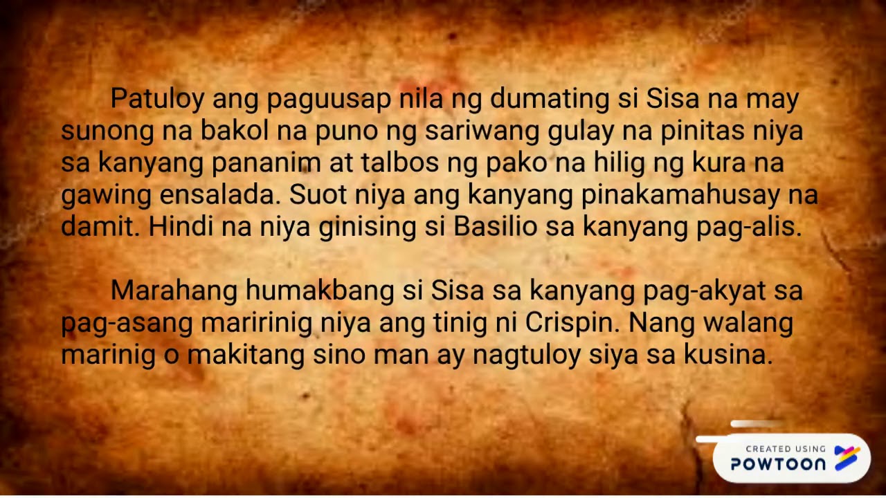 Noli Me Tangere Kabanata Xi Conten Den 4