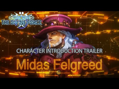 STAR OCEAN THE DIVINE FORCE Character Introduction Trailer: Midas Felgreed