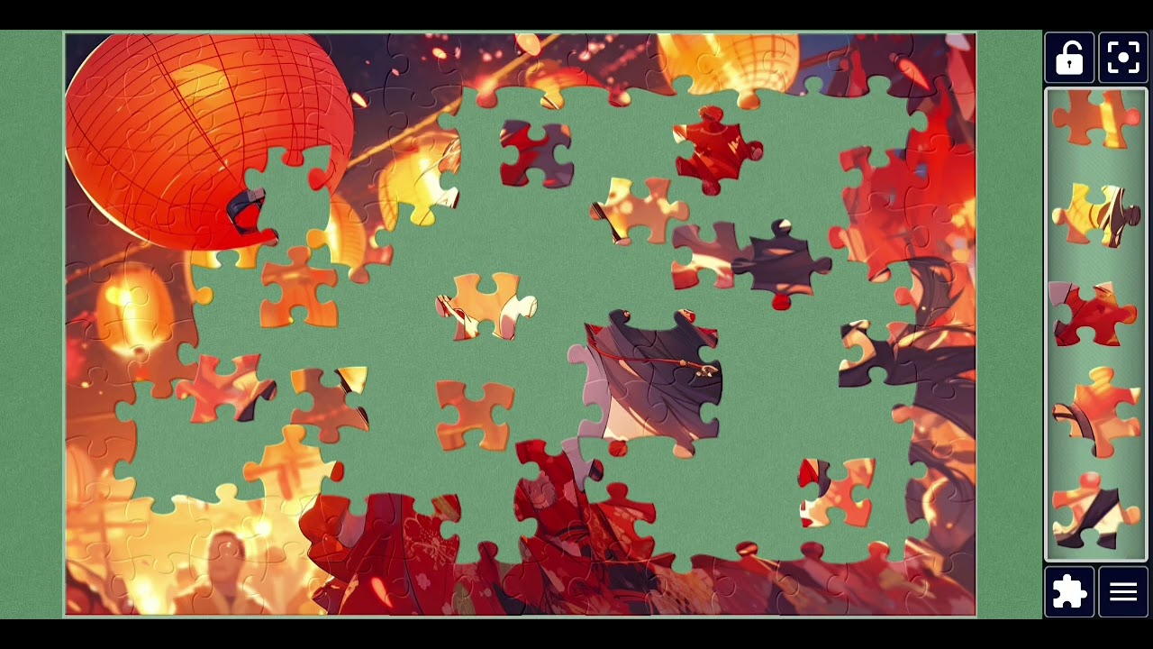 Relaxing Anime Jigsaw Puzzle 🧩 | Satisfying Piece-Matching Sounds | Full Puzzle ASMR