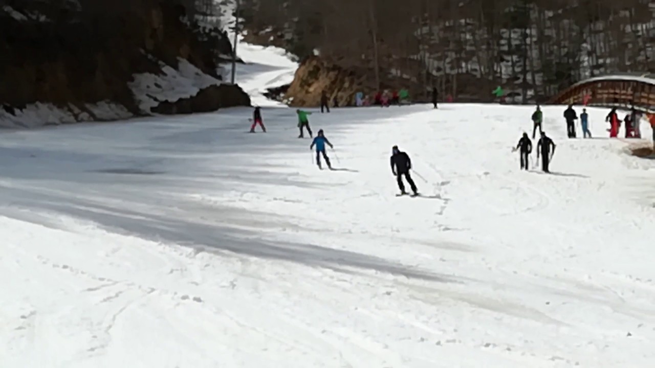 Fine pista al Villaggio Palumbo