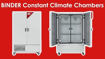 BINDER Constant Climate Chambers | FLW, Inc.