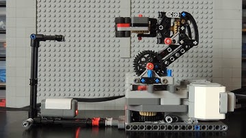 Mini Alpha: A robot arm made with LEGO Mindstorms EV3