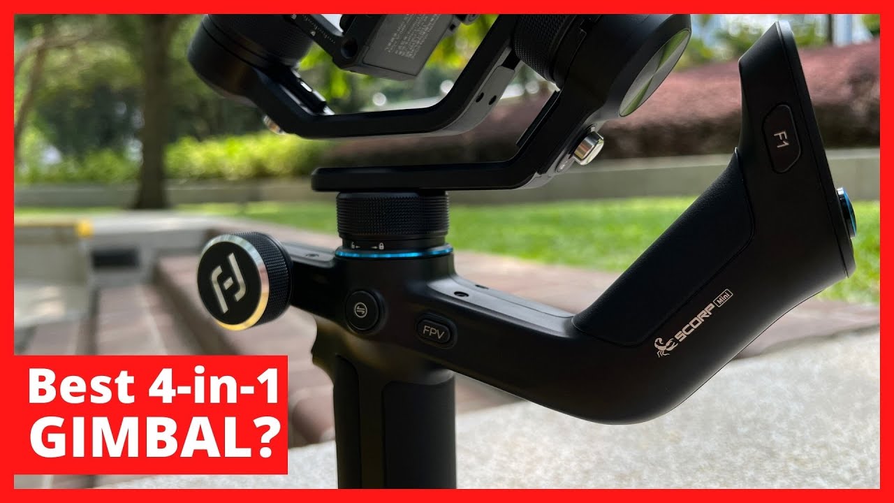 FeiyuTech Scorp Mini - Lightweight & Bigger Payload.