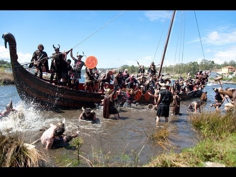 DESEMBARCO VIKINGO | CATOIRA 2012 | GALICIA (VIKING BATTLE 2012)