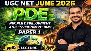 UGC NET Paper 1 people Development And Environment | People Development And Environment UGC NET  C16