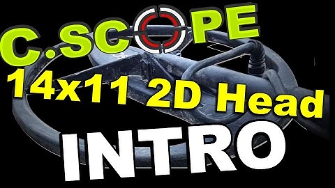 Introduction to the new C.Scope Metal Detectors 14" x 11" 2D Search Head