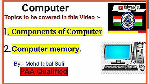 JKSSB FAA mock test || Computer Science - Architecture , Memory & Component of Computer by Iqbal Sir