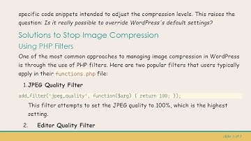 How to Stop WordPress Image Compression Using PHP