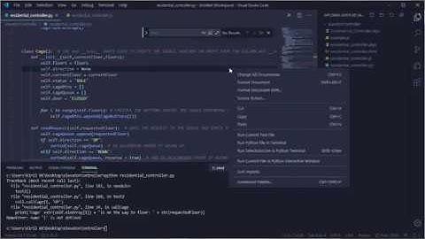 Residential controller using JS and Python.