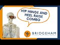 Hip Hinge and Heel Raise Combo