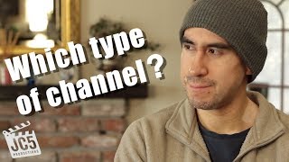 What do I want my channel to be about? (check in)
