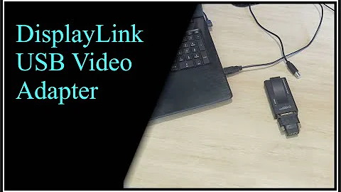 DisplayLink USB Video Adapter Debian Install