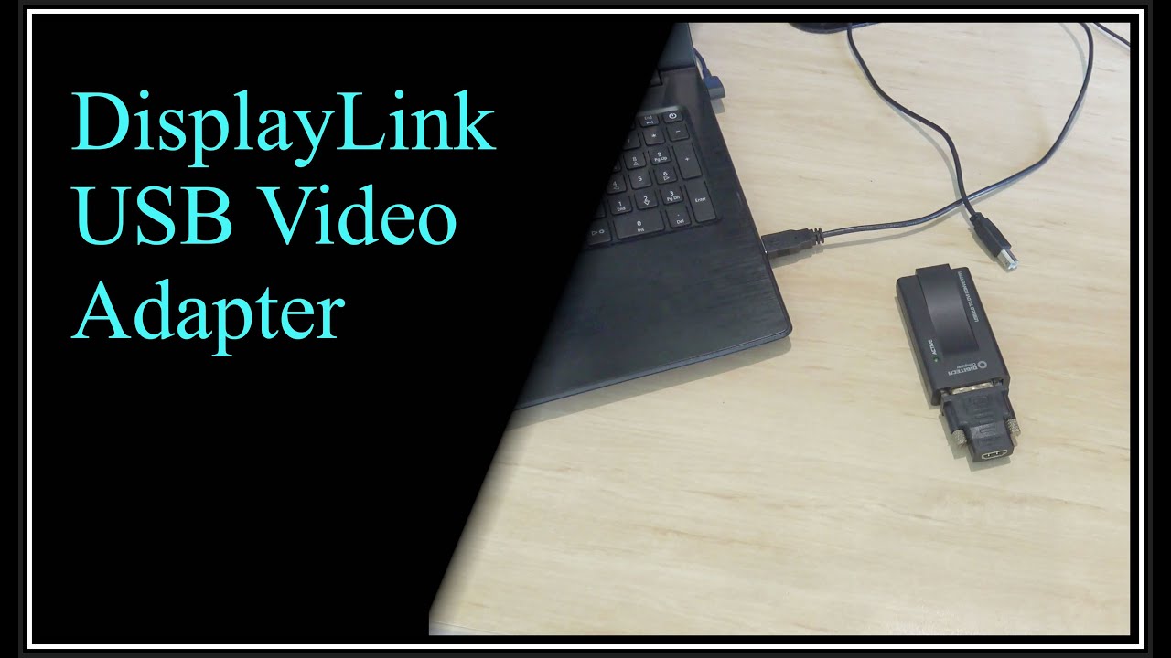 tunge filosofi hvis du kan DisplayLink USB Video Adapter Debian Install - YouTube