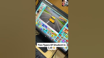 Types of Students in Lab Be Like..😂#funny #shorts #games #coding #collegelifememes #carracing