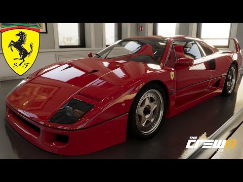 The Crew 2 - Ferrari F40 - Customization, Top Speed Run, Review - Youtube