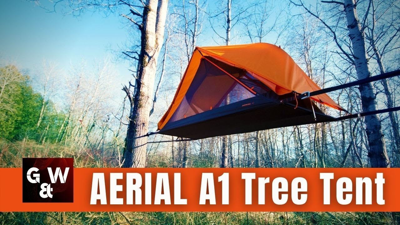 Get off the ground with the *AERIAL A1* Tree Tent / Hammock