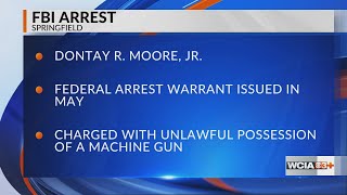 Springfield FBI announces capture of alleged Illinois gang member