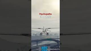 Normal people VS. Psychopaths #shorts #gta