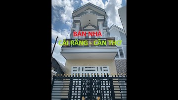 Nhà mới 100% Hẻm 5 Võ Tánh, Cái Răng - Cần Thơ - Lộ ô tô tới nhà - Giá 1tỷ 970