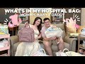 WHAT&#39;S IN MY HOSPITAL BAG: MOMMY, BABY &amp; DADDY | Jessy Mendiola