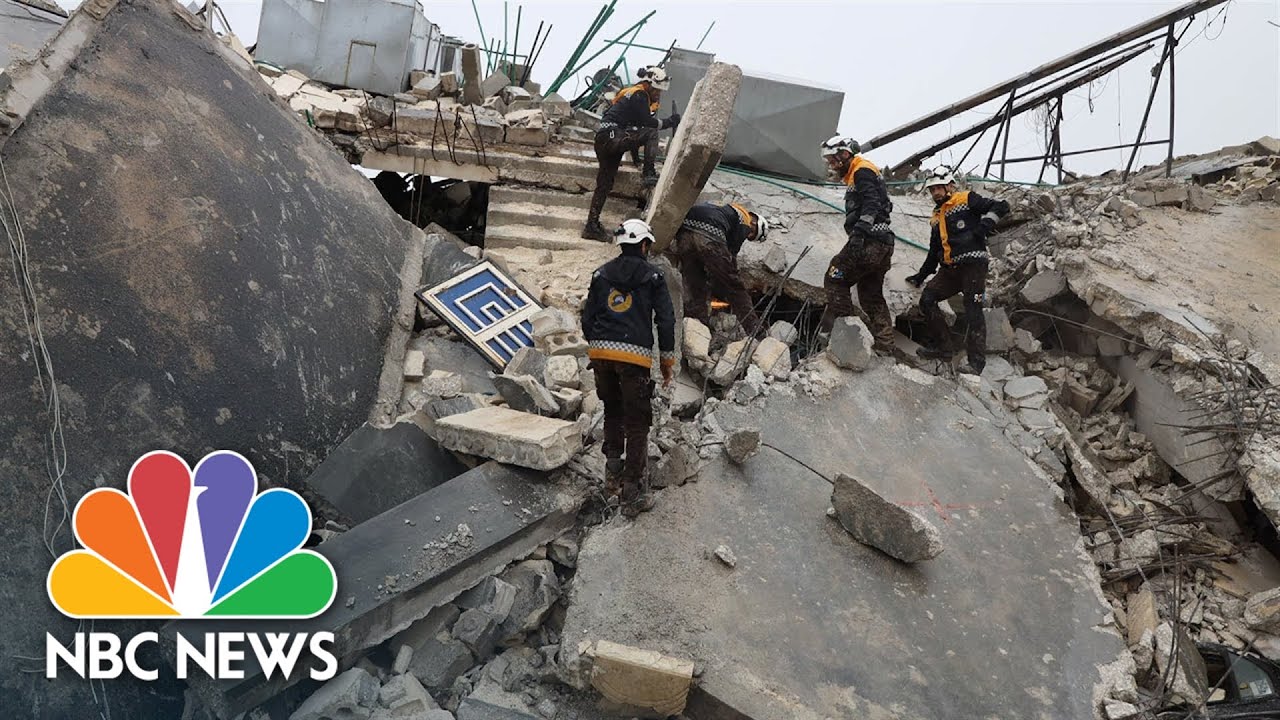 Hundreds killed by 7.8-magnitude earthquake in Turkey and Syria