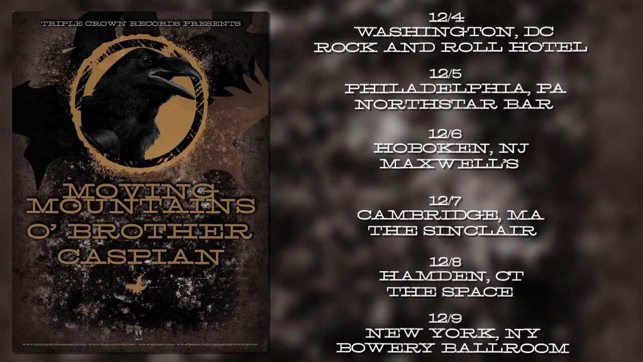 Triple Crown Tour 2012 - Caspian, Moving Mountains, O'Brother