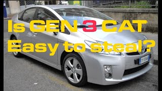 Prius Gen 3 Cat Vs Gen 2 Which One Would The Thieves Choose?