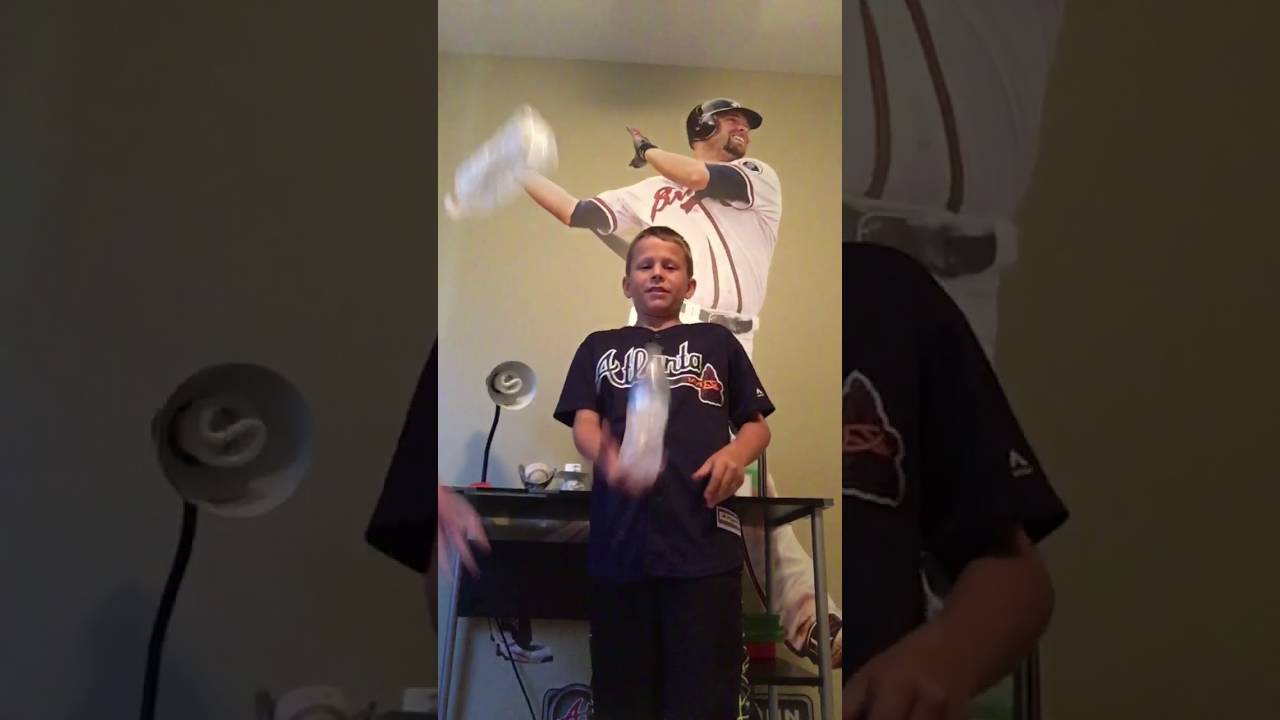 Water bottle challenge
