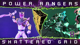 POWER RANGERS: SHATTERED GRID | LORD DRAKKON VS PSYCHO RANGERS [STOP MOTION]