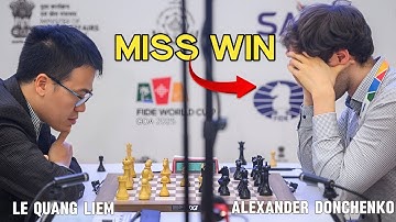 Le Quang Liem vs Alexander Donchenko | FIDE World Cup 2025 Round 5