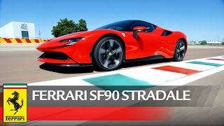 The #ferrarisf90stradale makes link between world of racing and
prancing horse’s road legacy. throughout month june, over 30
journalists f...