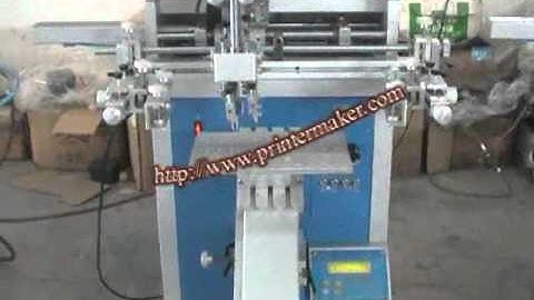 Plate Computer Screen Printing Machine with Moving Table 250-C