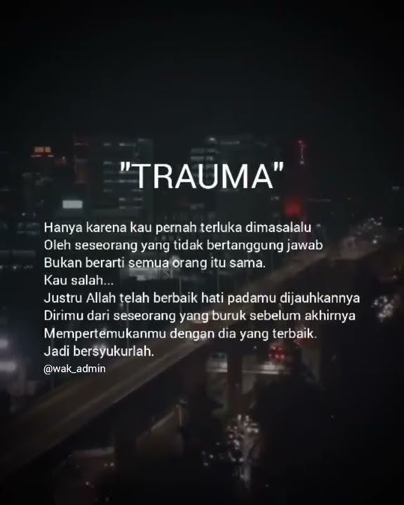STORY WA ' TRAUMA '