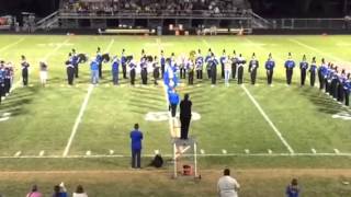 76 year twirler and teacher performs with Alumni Majorettes at Homecoming!
