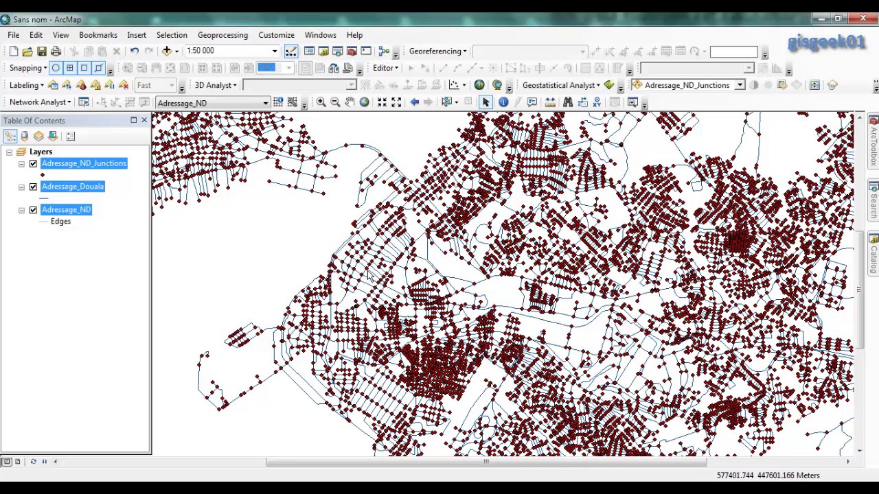 Formation ArcGIS ArcGIS Network Analyst Calcul Itin raire Chemin Formation arcgis arcgis network analyst calcul itin raire chemin