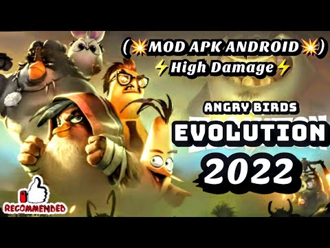 Angry Birds Evolution 2022 Mod Apk High Damage Free on Android Gameplay