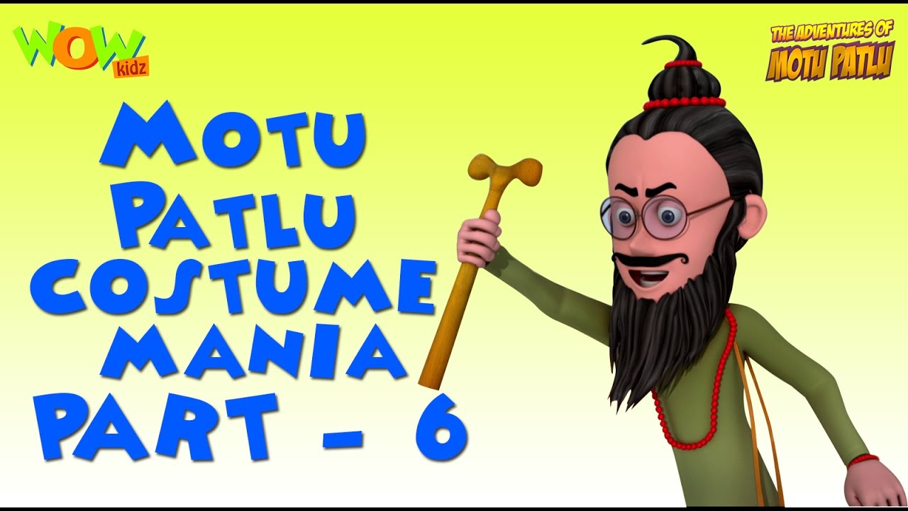 Motu Patlu - Costume Mania - Motu Patlu Compilation Part 6-As seen on Nickelodeon