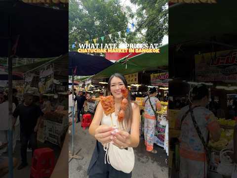 What I Ate at the Chatuchak Market in Bangkok