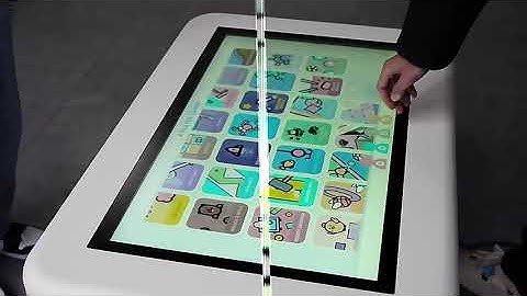 Interactive Game Touch Screen Table