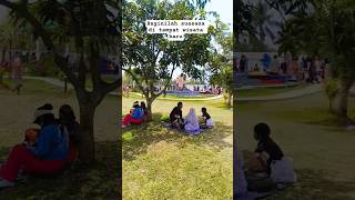 holiday di tempat baru #shorts #viral #wisata #holiday #family #garden #youtubeshorts #liburan #fyp